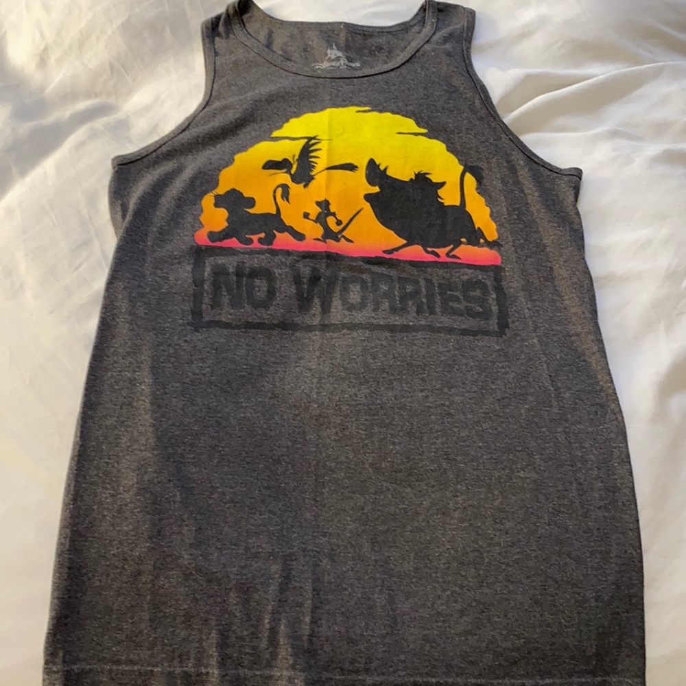 Disney Parks The Lion King No Worries Shirt/ Tank size S